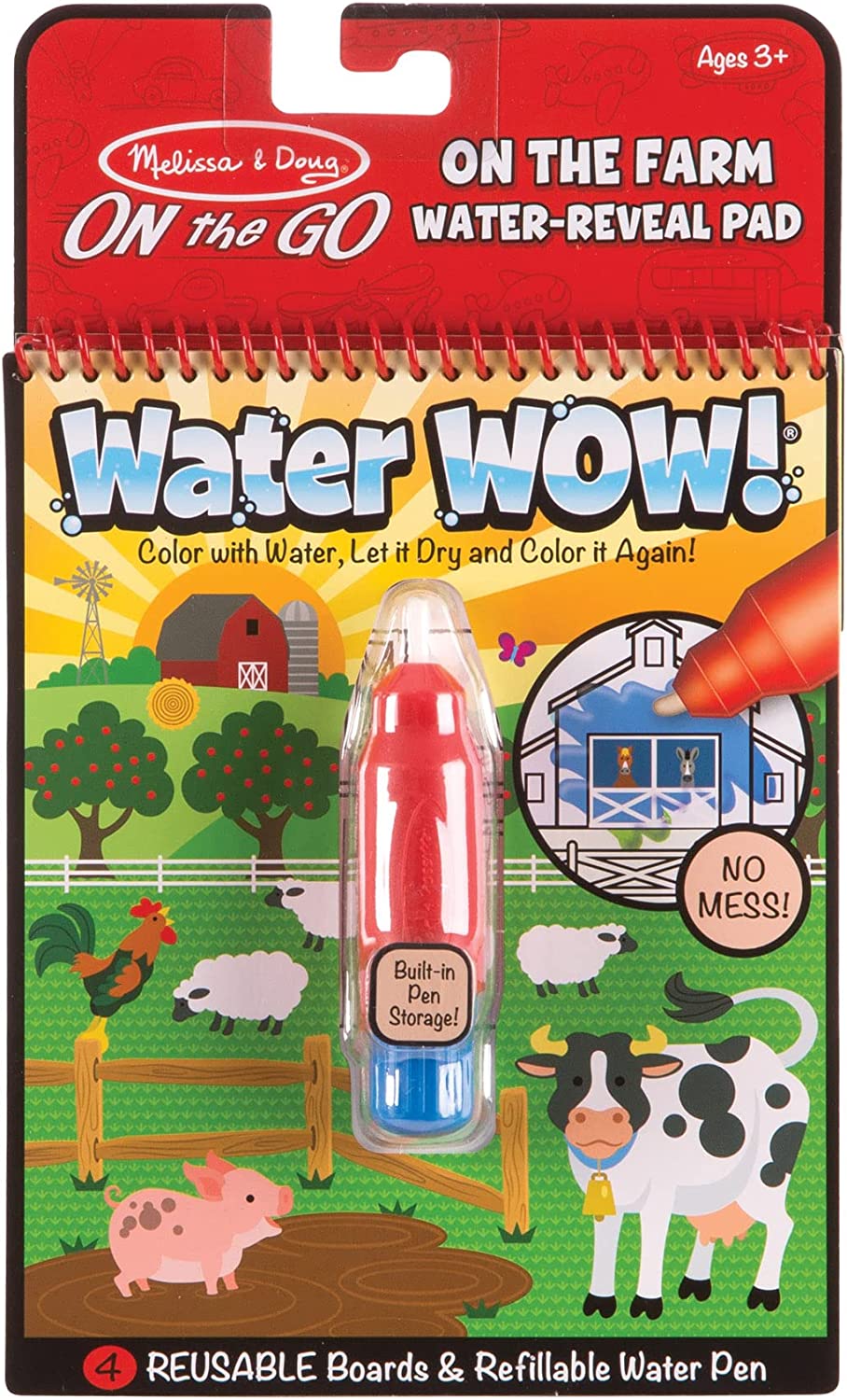 Libro mágico colorear con agua